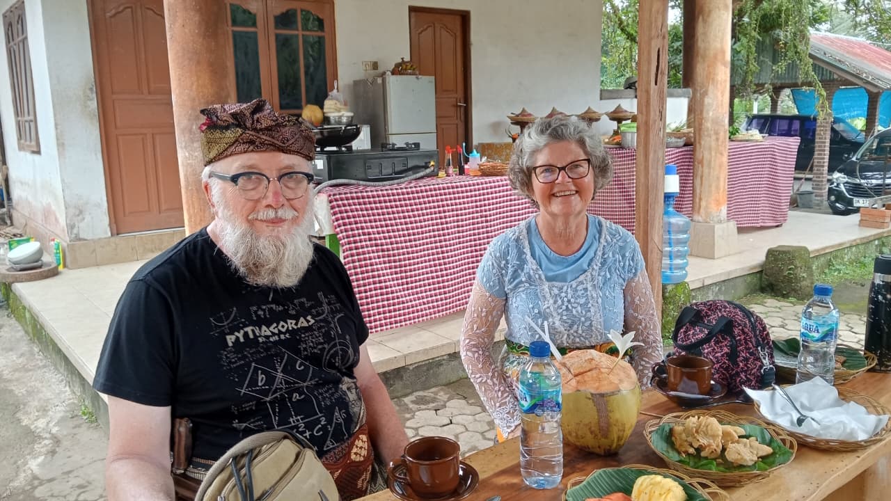 Cooking class guest meal