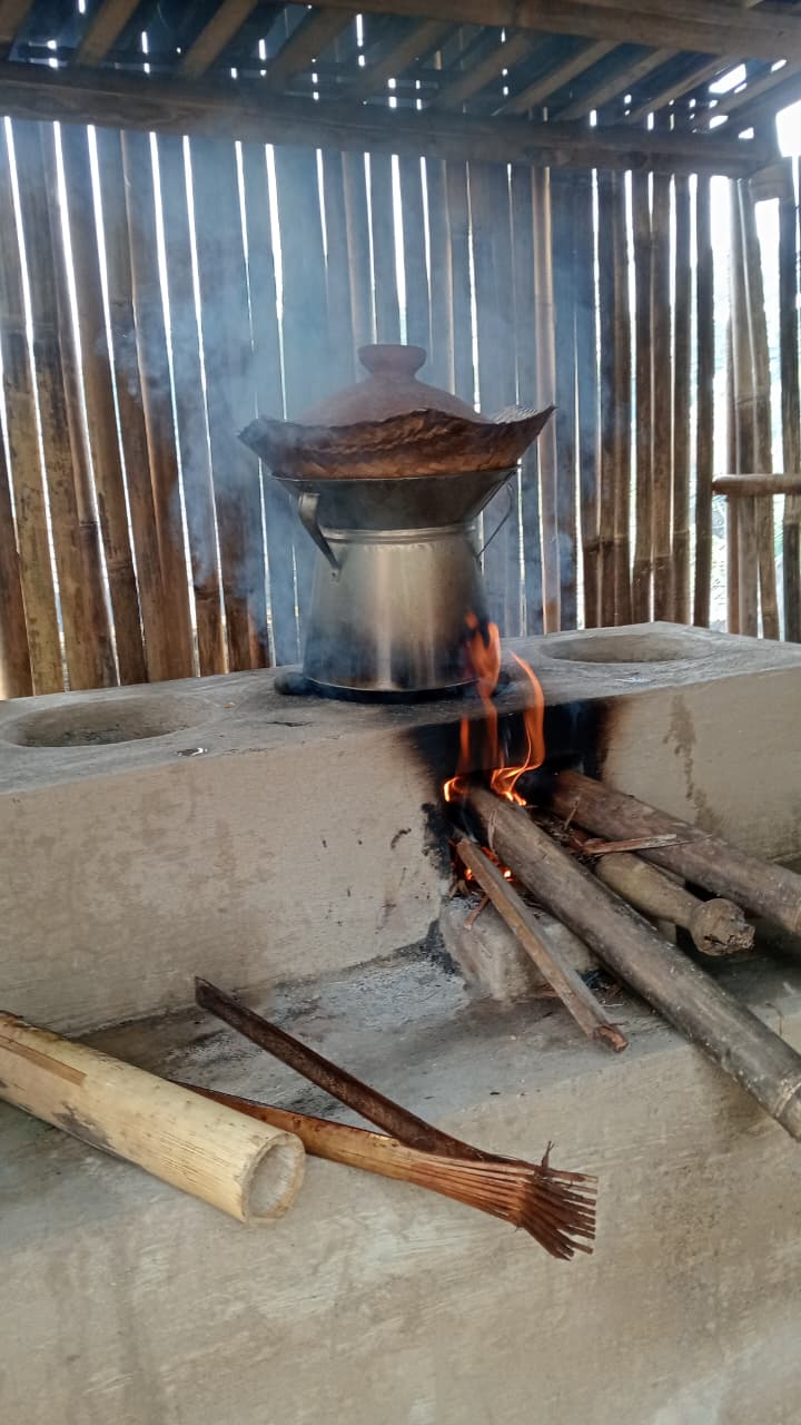 Cooking class woodfire stove