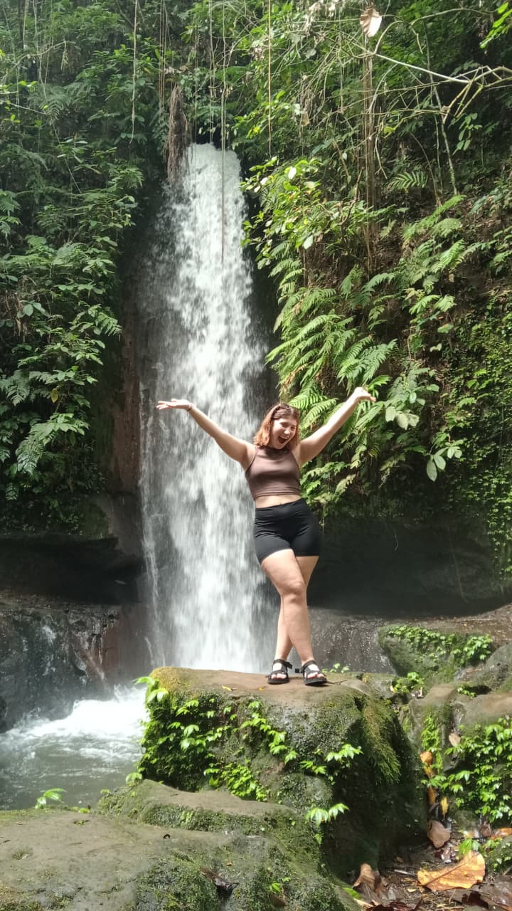 Waterfall trekking